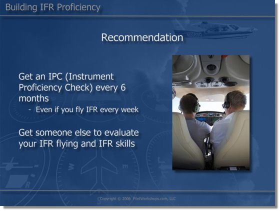 Why pilots should get IPC