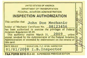 inspection authorization